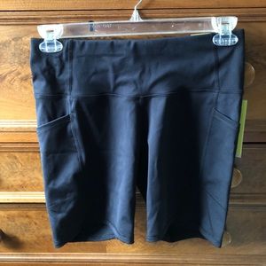 Women’s Sculpted High-Rose Bike Shorts 7” Black L